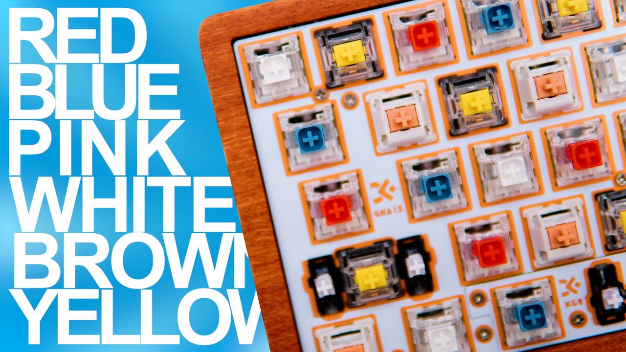 ASMR de 11 SWITCHES de TECLADOS MECÁNICOS 🎧 ¿Cuál es el mejor?