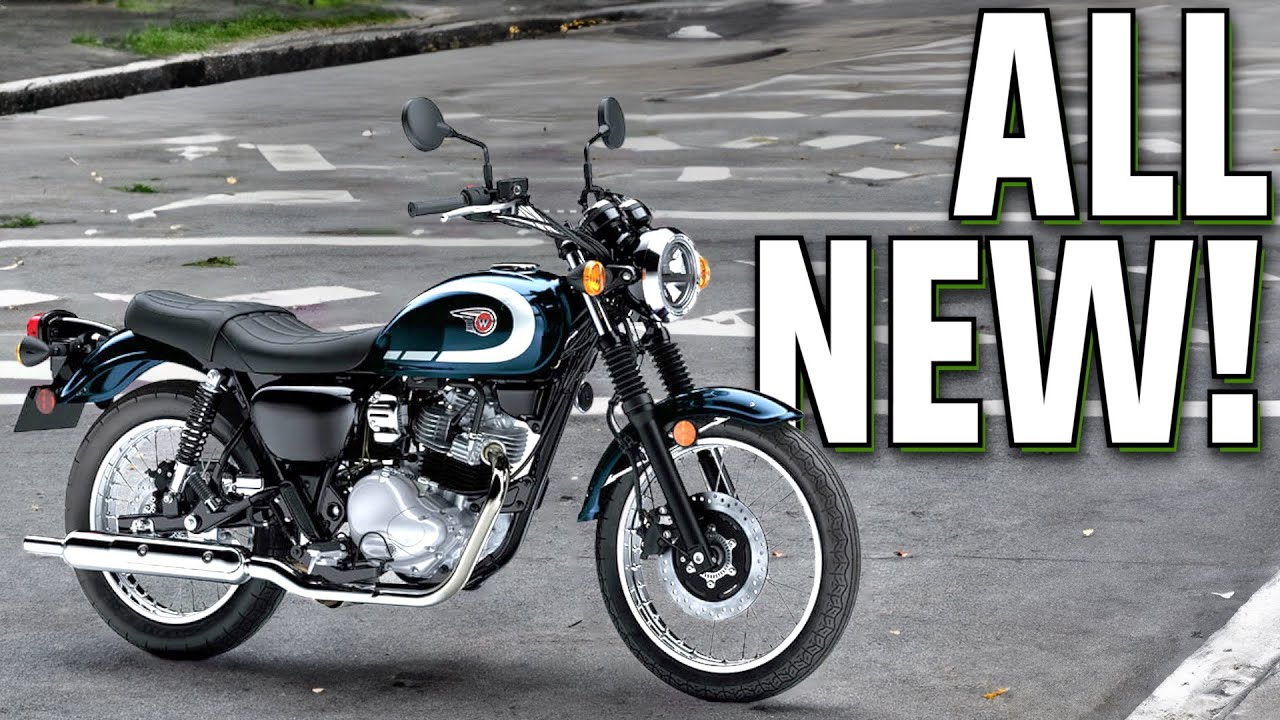 ALL-NEW 2025 Kawasaki W230: Retro Meets Modern