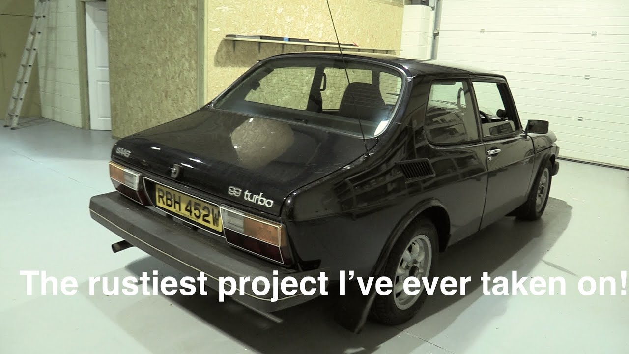 Saab 99 Turbo 2dr - Start of the Welding!