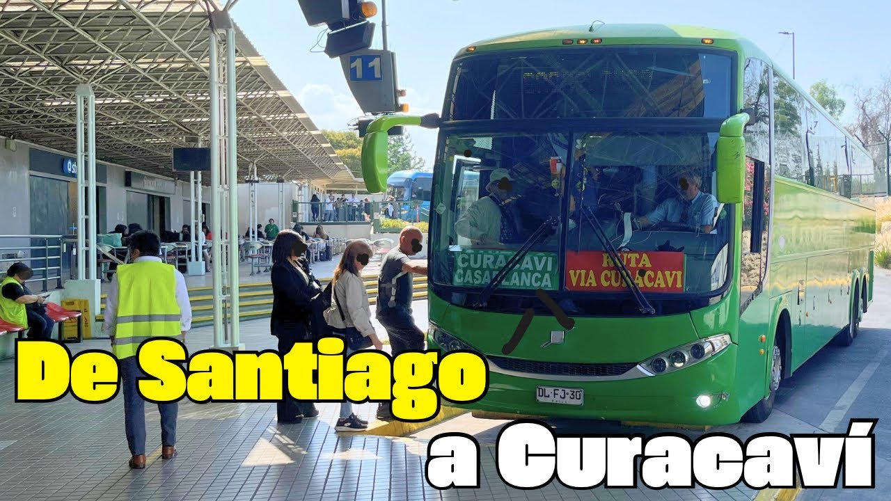 CHILE EN BUS 🇨🇱 - De Santiago a Curacaví