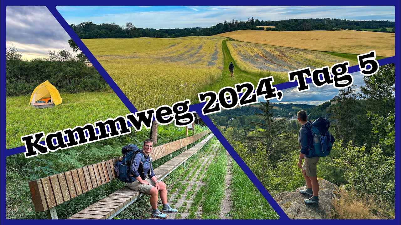 Kammweg 2024, Tag 5: Talsperre Dr&ouml;da bis Hirschberg