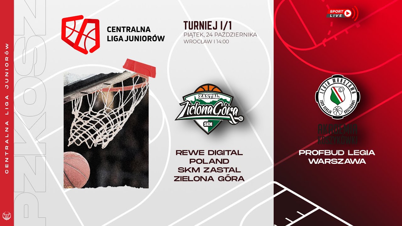 REWE digital Poland SKM Zastal Zielona G&oacute;ra - Profbud Legia Warszawa (CLJ)