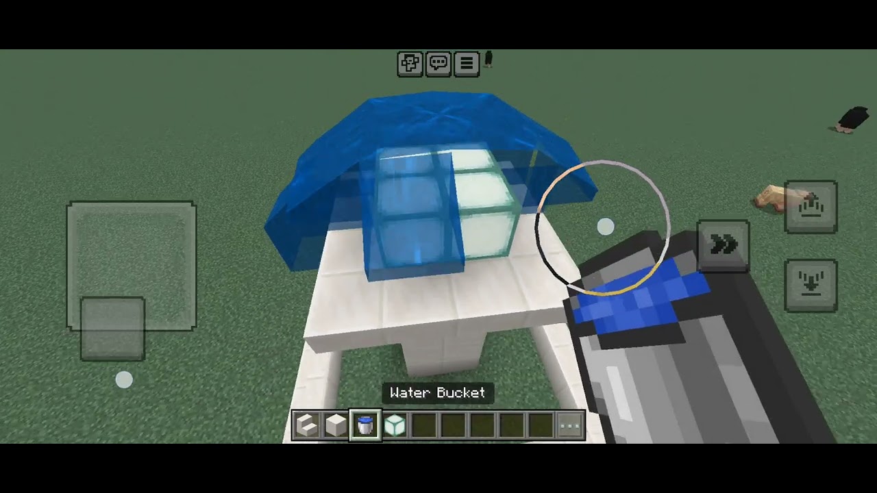 How to make a fountain in minecraft (Easy)