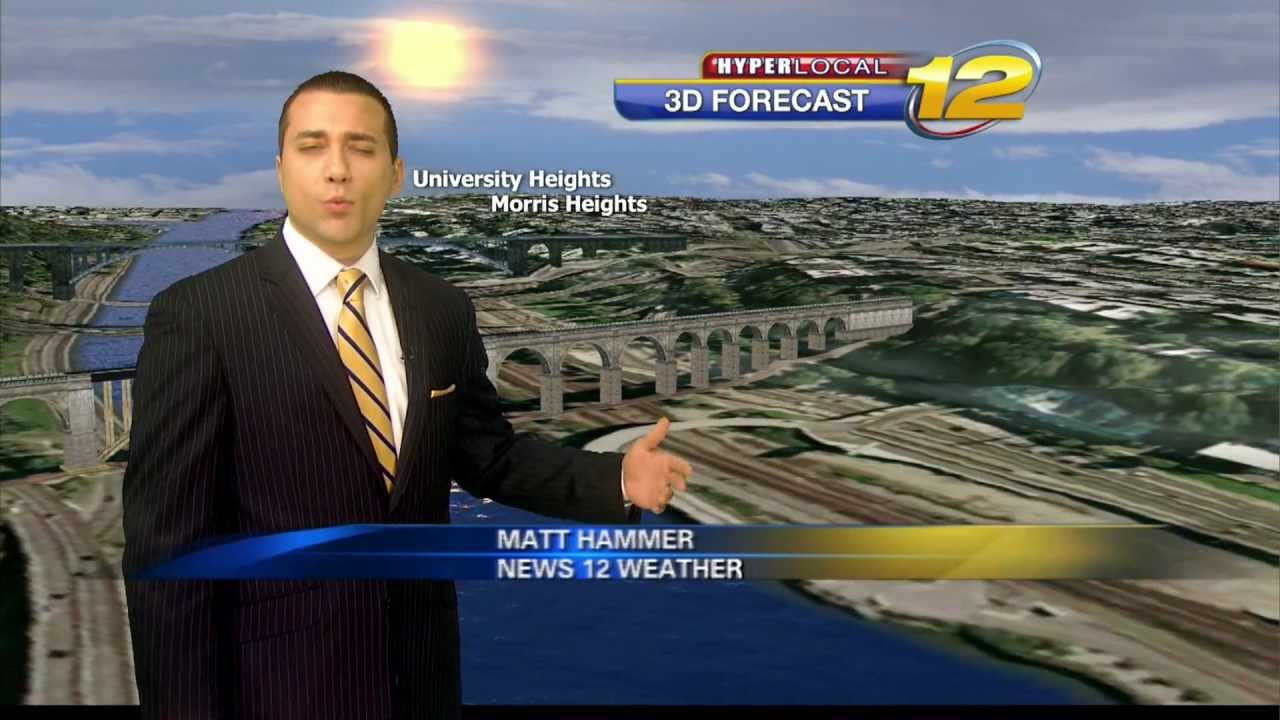 Weather with Matt Hammer: Bronx AM Show 08-16-12
