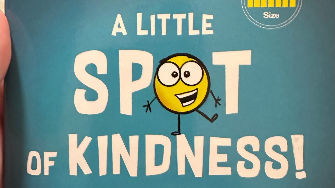 Mira and Dad reads: A little spot of kindness by Diane Aber