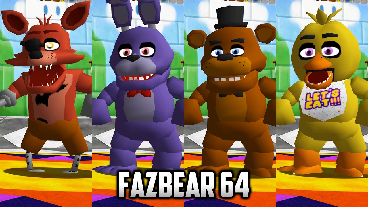 ⭐ Super Mario 64 PC Port - Fazbear 64 v0.4.5