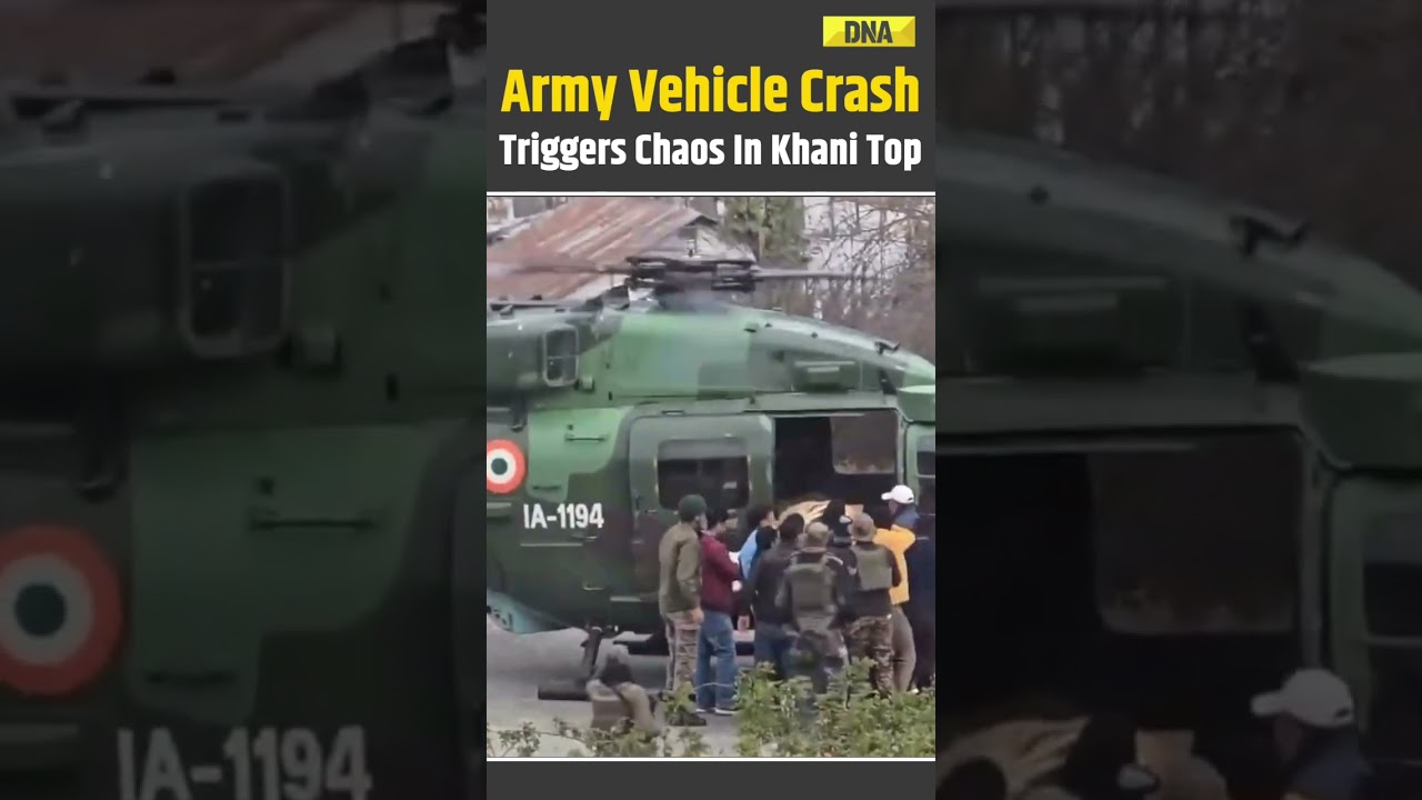 Jammu Kashmir News: Army Vehicle Crash Triggers Chaos In Khani Top | Doda News