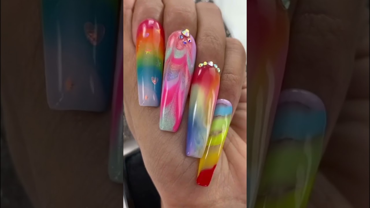 Crazy Nails Art Designs For Fill Colorful Best Crazy Arts New Nails 2021 