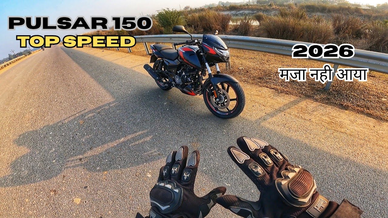 2026 Bajaj Pulsar 150 Top Model Speed Test | Ab Wo Baat Nahi Rahi Isme