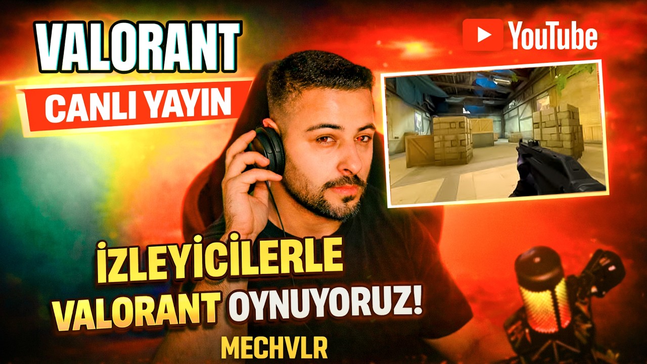 VALORANT Canlı Yayın: Chat Kural Koyuyor (Her Maç 1 Kural)