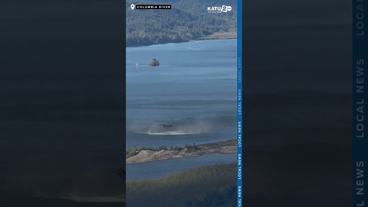 Training mission on Columbia River #portland #katu #katu2abc