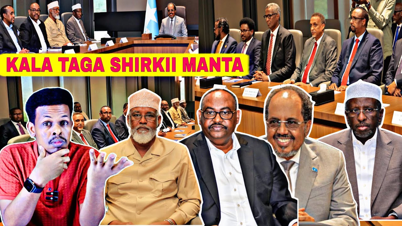 #DEGDEG:A/Madobe iyo Deni oo iskaga so baxay shirkii manta & Fashilka ku yimid gogoshi Villa Somalia