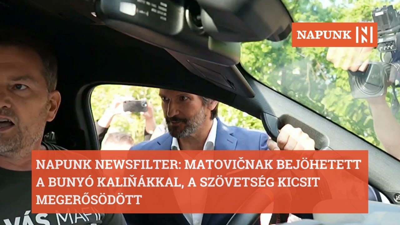 Napunk newsfilter: Matovičnak bejöhetett a bunyó Kaliňákkal, a Szövetség kicsit megerősödött
