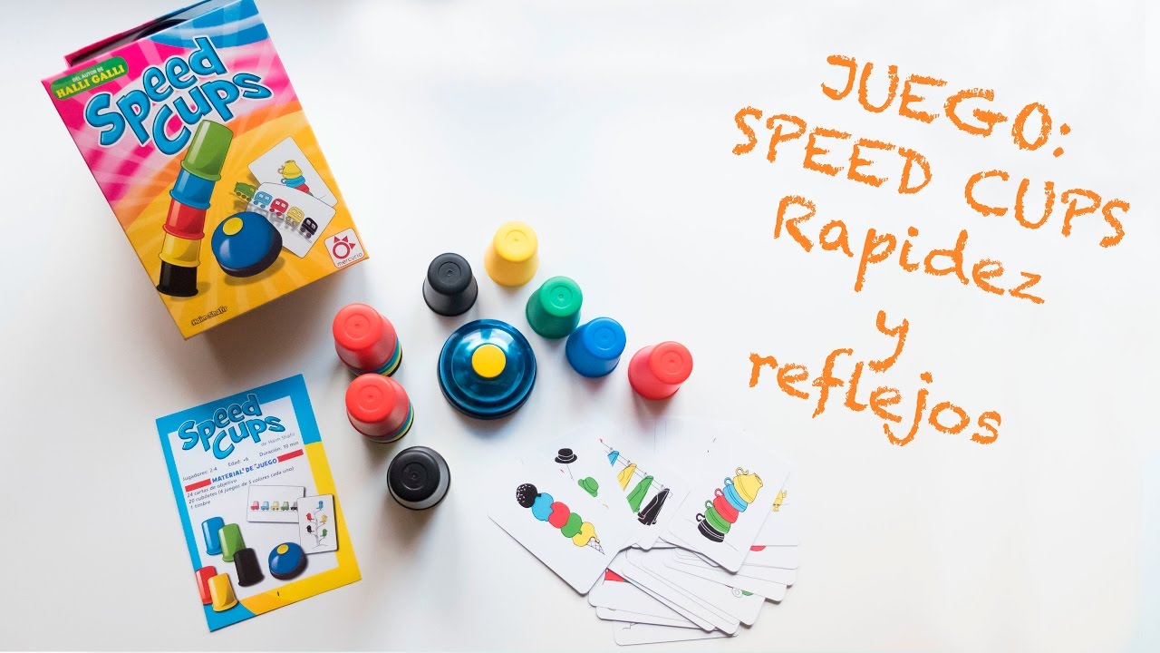 JUEGO: Speed Cups - Rapidez y concentraci&oacute;n- EDIKEUS