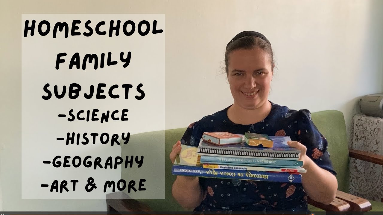 Our Family Homeschool Subjects for Homeschooling Simply