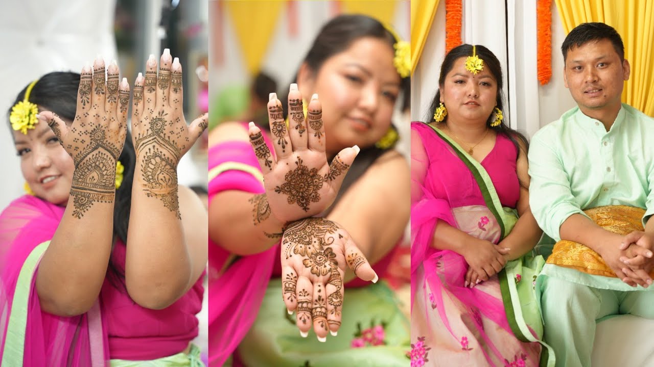 Our mehendi vlog (ARRU MIX & MUNA MIX MEHANDI) ❤️&hearts;️