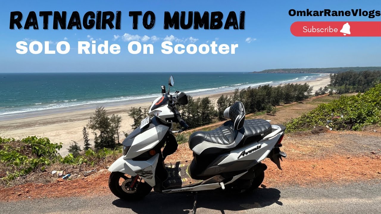 कोंकण | Ratnagiri To Mumbai | Konkan Ride | Solo Ride on Scooter | Suzuki Avenis 125 | Moto Vlog