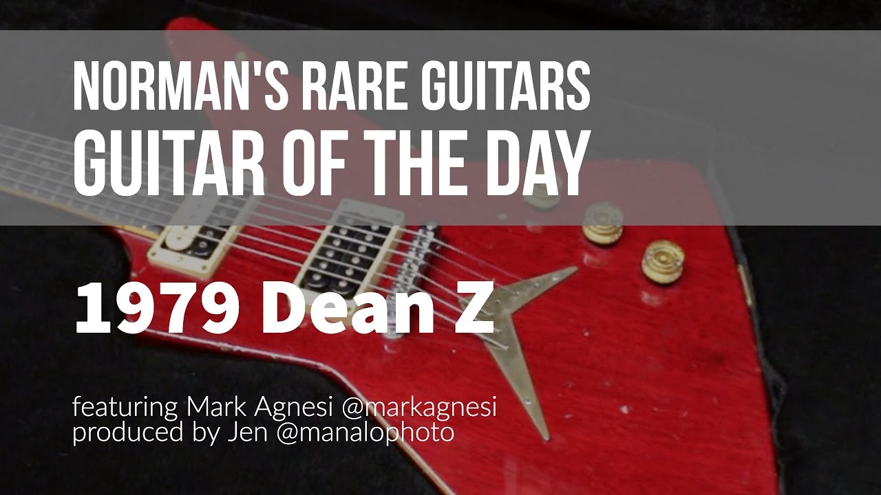 1979 Dean Z in Original Cherry | Guitar of the Day