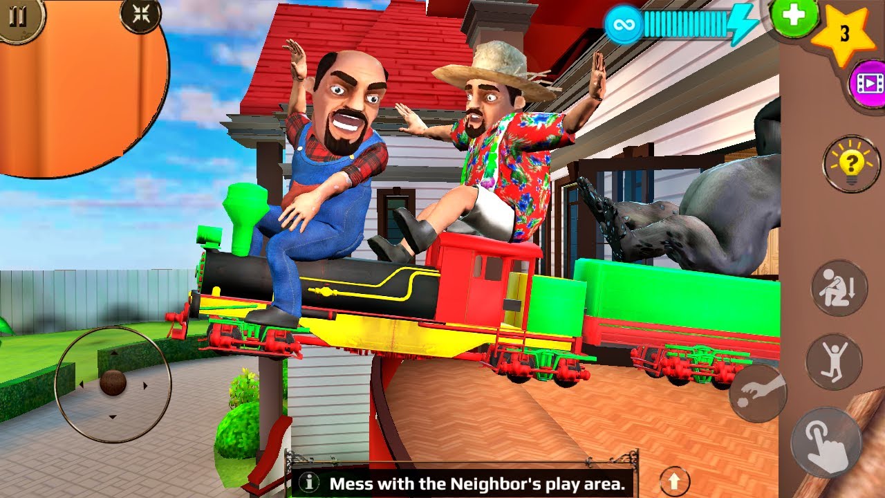 Scary Stranger - Neighbour and his Friends Train Ride Fail New Update (Android/iOS)