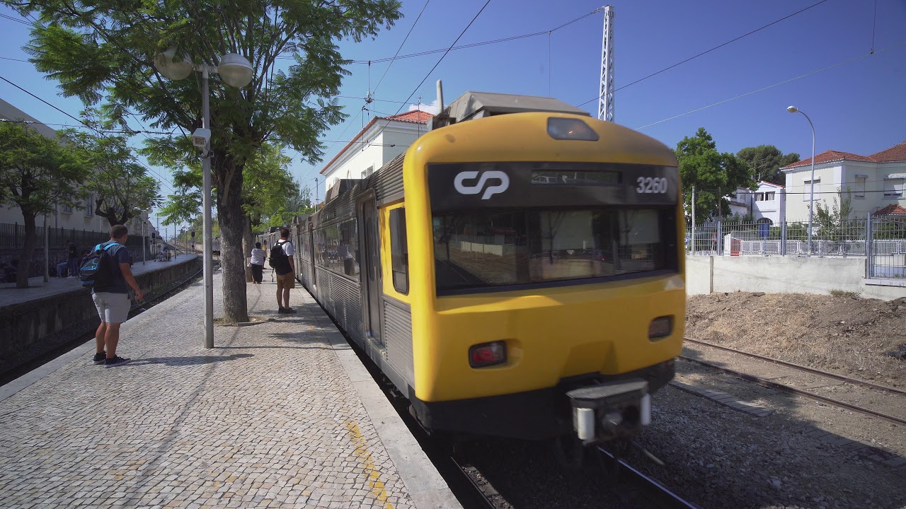 Portugal, Lisbon, train ride from Oeiras to Caxias