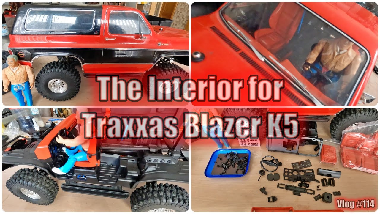The Interior For Traxxas Blazer K5 trx4 from GRC (Injora) #114