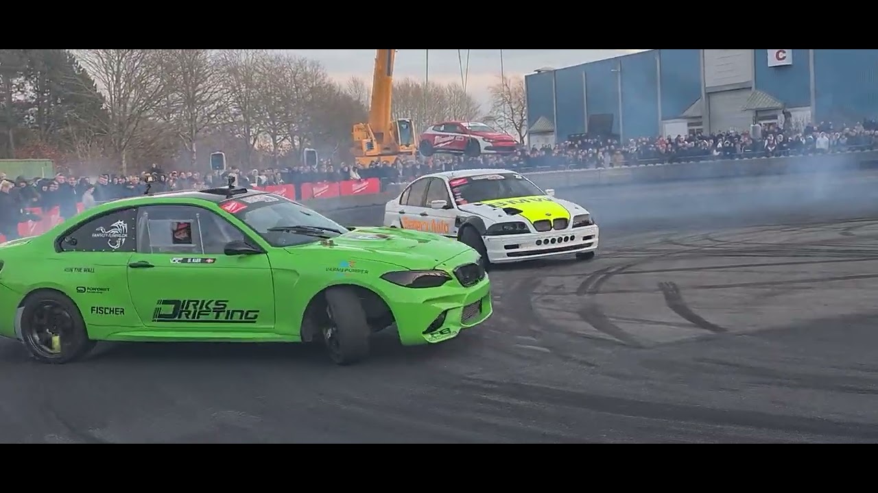 Motorshow Herning 2023 Flames and bangs-drift 2