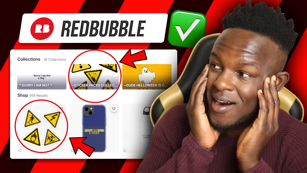 Redbubble Sales FAST & EASY Tips & Tricks | The Perfect Redbubble shop?! #50