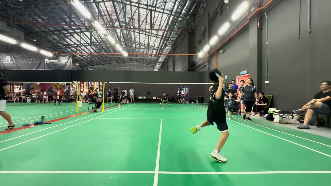Smash Circuit 1.0 Badminton Tournament 15/2/2026 (U10) The Mines 