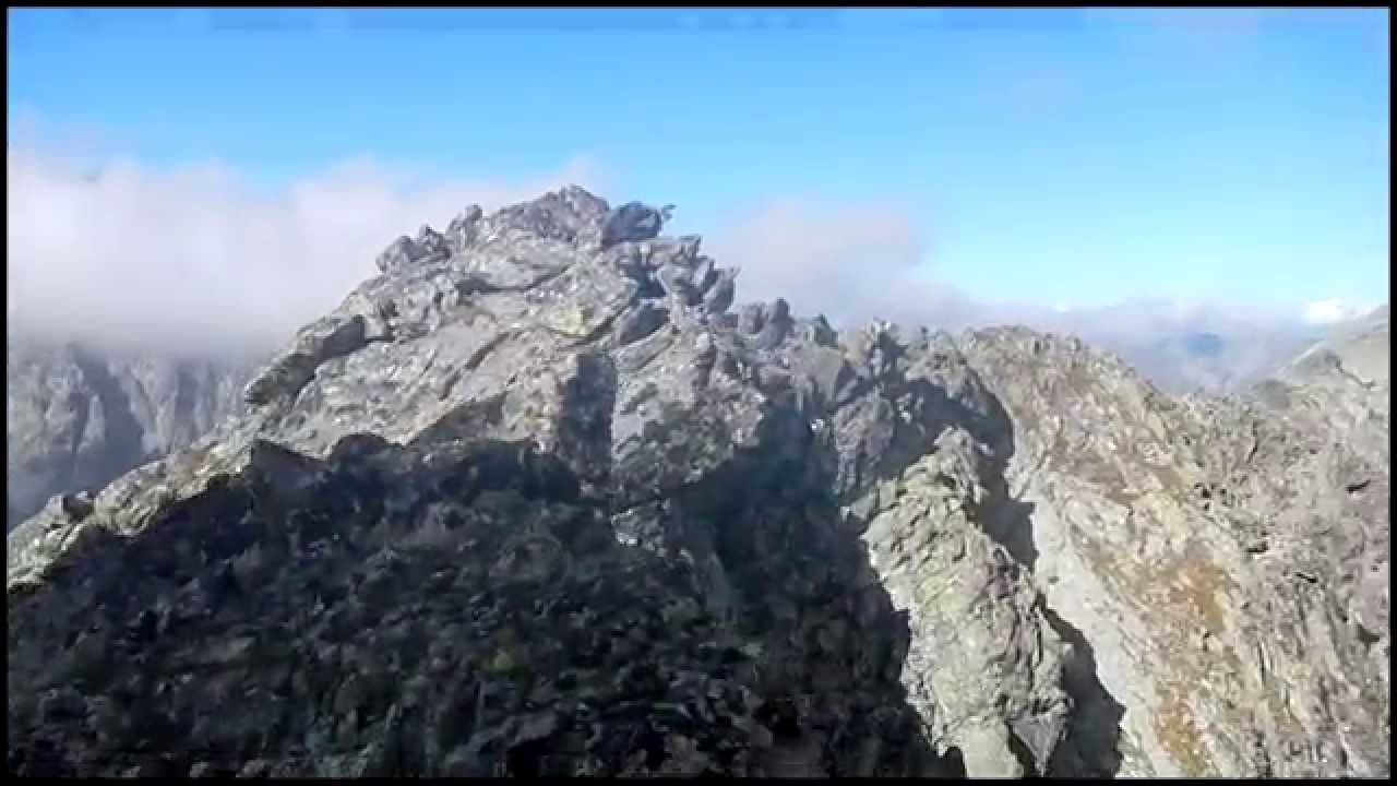 Bradavica 2476m drogą Tetmajera, Rohatá veža 2420m 18.09.2014