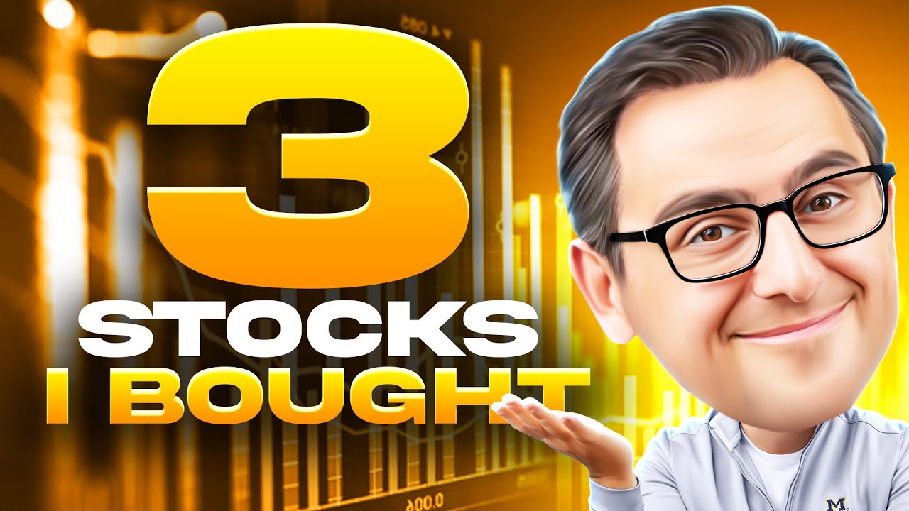 3 Stocks I Bought (PORTFOLIO UPDATE)