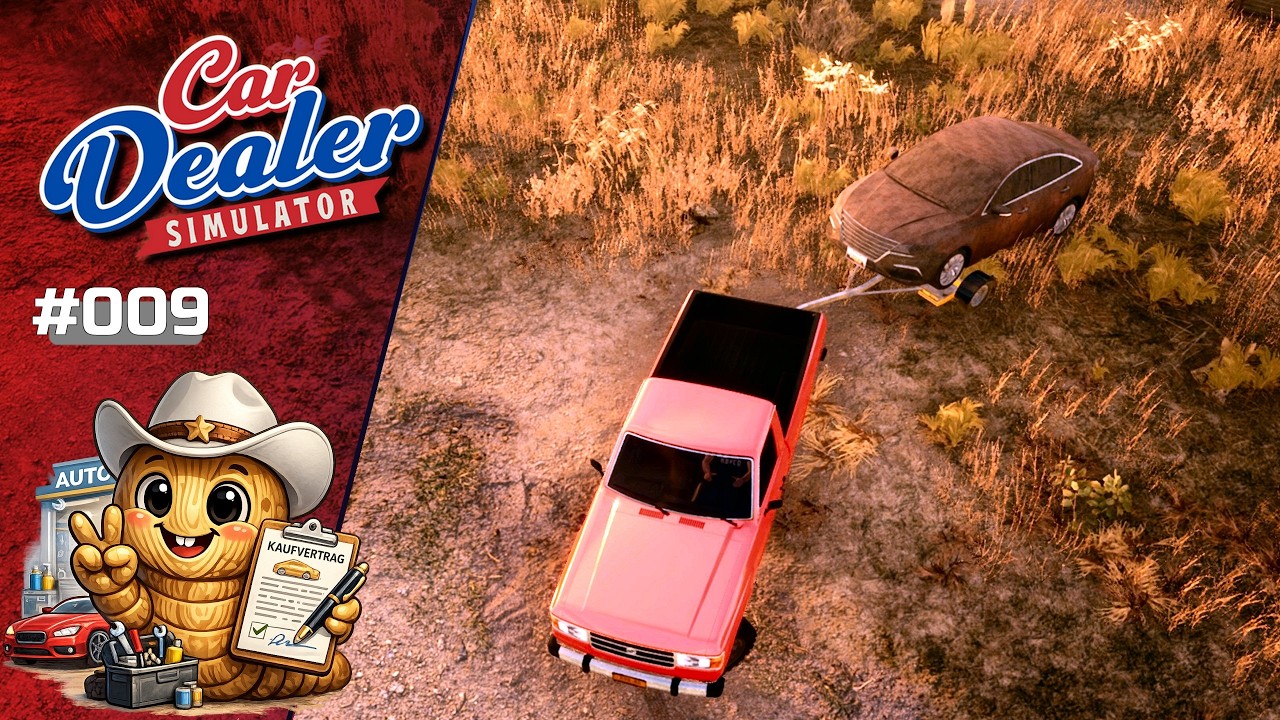 Car Dealer Simulator #09 🚗💰 Schrott auf 100% aufbauen | Gameplay Deutsch