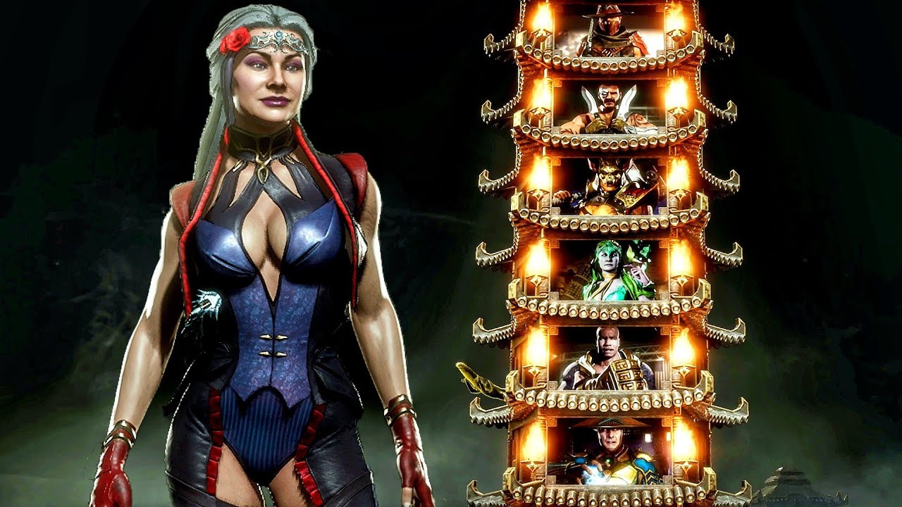 Warrior Klassic Tower Larger Than Life Sindel | Very Hard | Mortal Kombat 11 - No Commentary