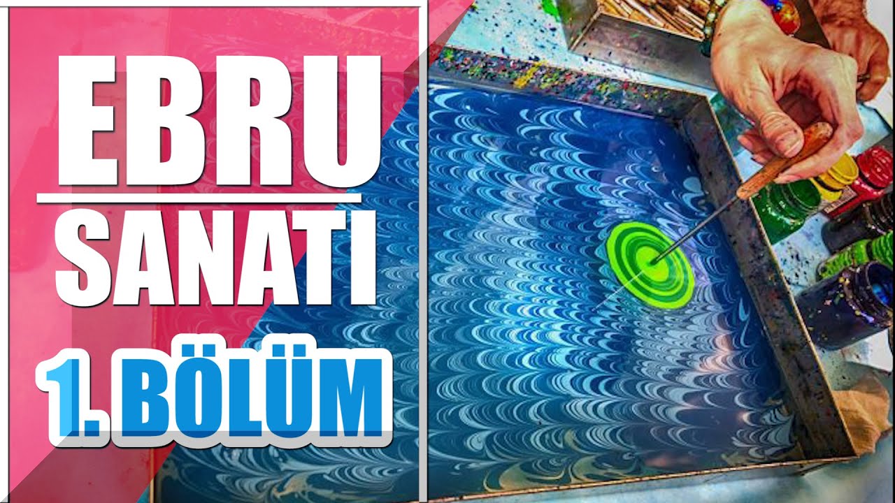Ebru Sanatı 1. Bölüm - | Malzeme Tanıtımı | Ebru Nasıl Yapılır?