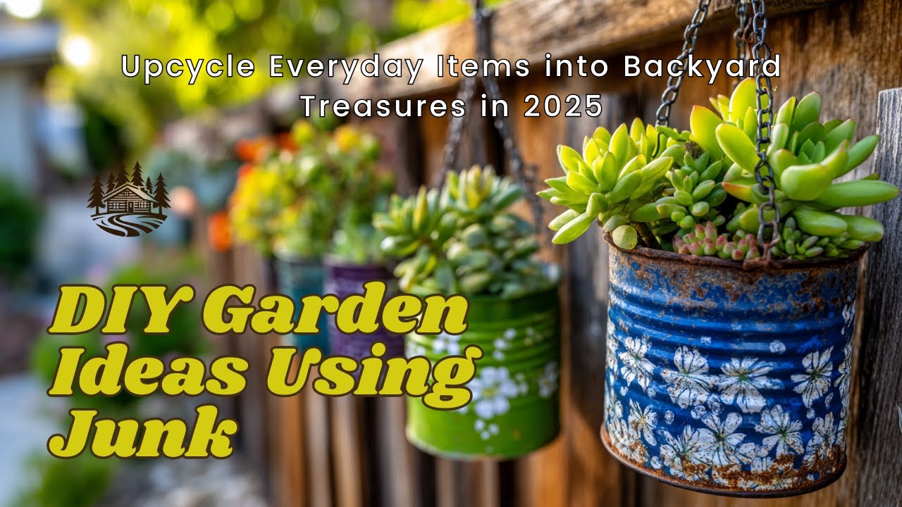 Eco-Friendly Garden Projects: How to Upcycle Everyday Junk into Beautiful Planters
