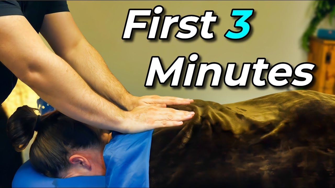 How I Start Every Back Massage (The First 3 Minutes)