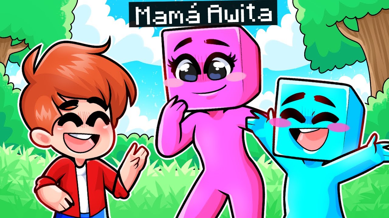 Conoc&iacute; a la MAM&Aacute; de Awita en Minecraft!