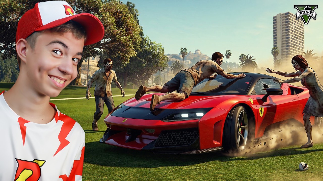 ЗОМБИ ВТОРЖЕНИЕ В ГТА 5 ➢ СПАСАЕМ ТАЧКИ МИЛЛИАРДЕРОВ