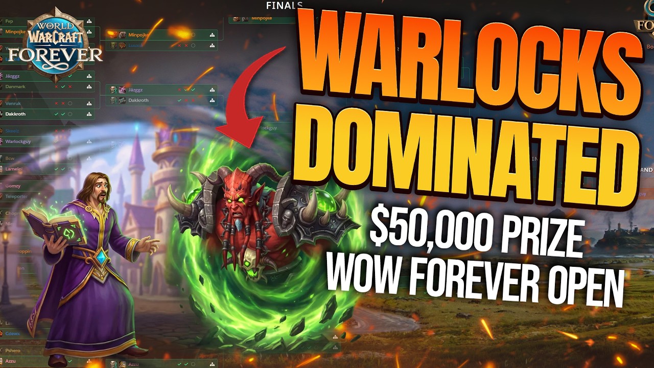 Чернокнижники только что победили в WoW Forever
