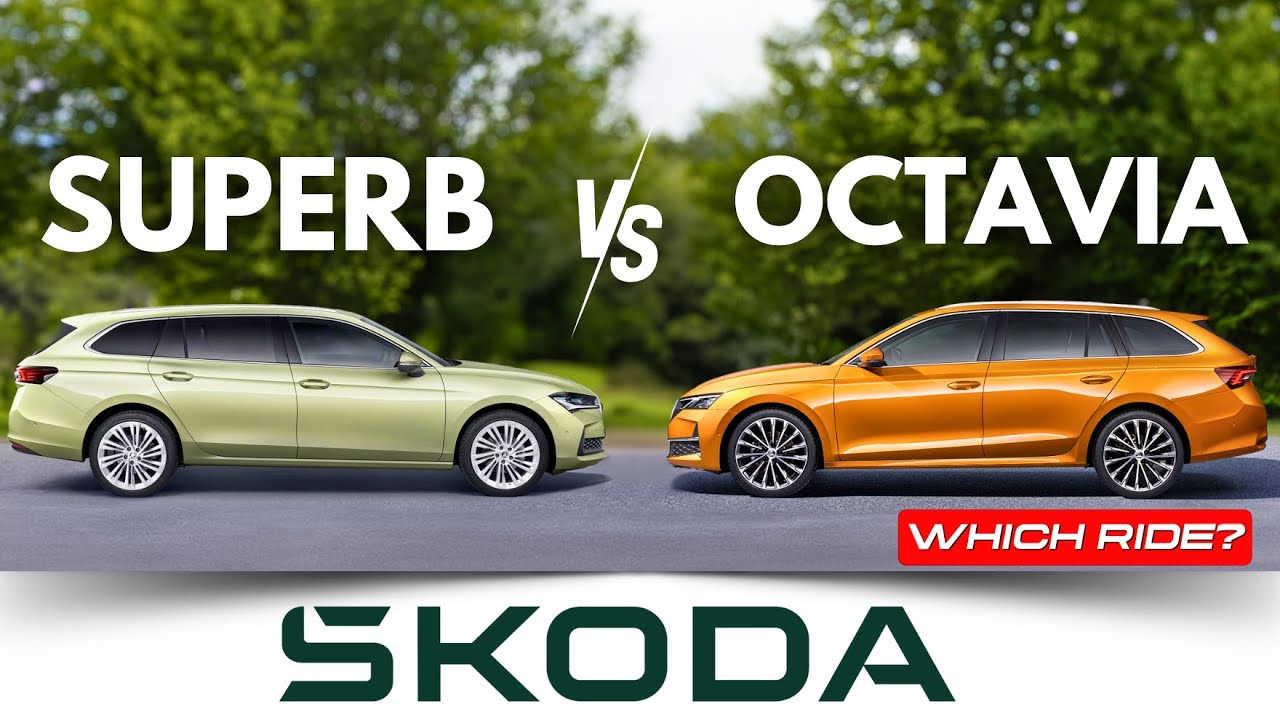 Octavia с ChatGPT против Superb: какой универсал Skoda 2024 года ЛУЧШЕ?