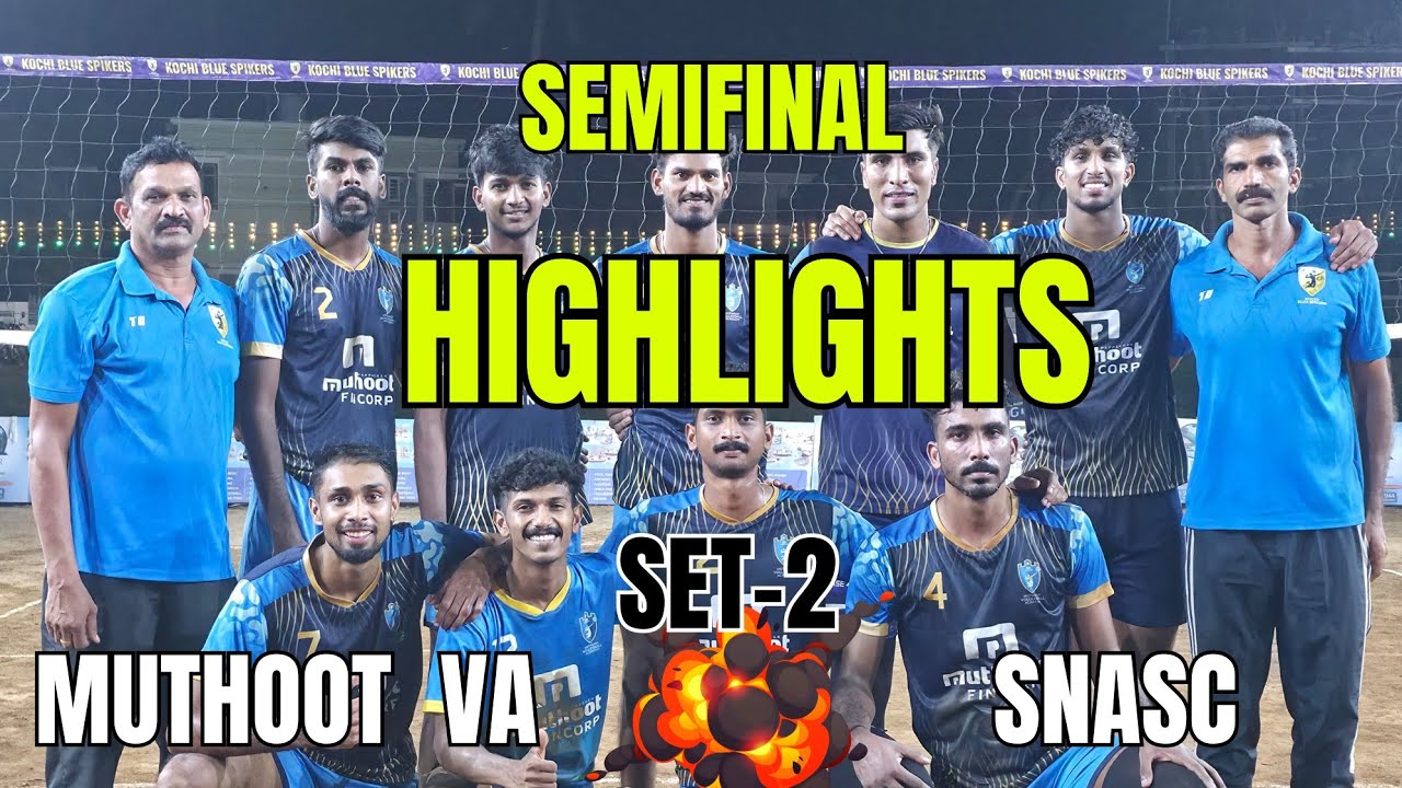 Muthoot VA vs SNASC | Explosive 2nd Set Semifinal Clash | Volley Fest 2026