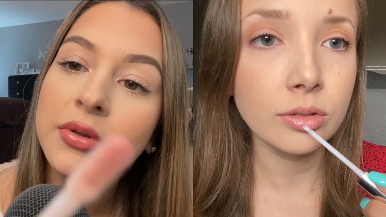 ASMR Tingly Lipstick/Lipgloss application on me & you  (collab with @Dani ASMR ) 💋💄👄