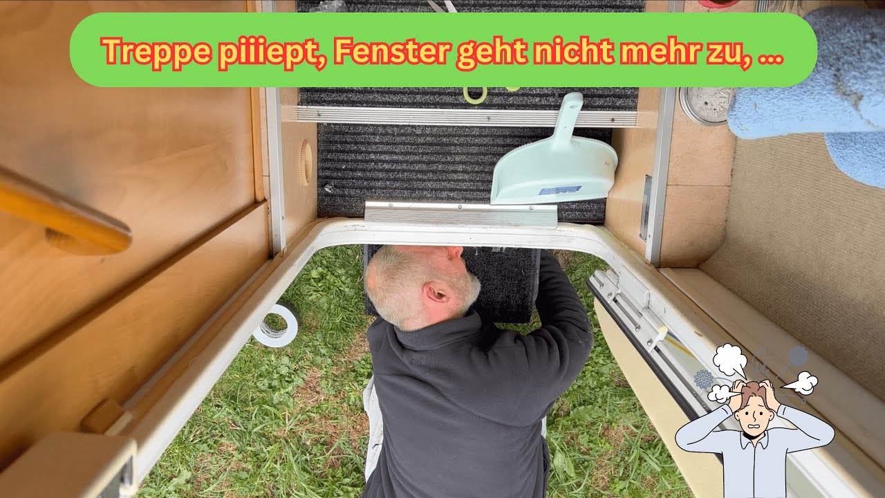400km für ein bisschen Sonne ☀️ Treppe piept, Fenster geht nicht zu | Wohnmobil Reisebericht aktuell
