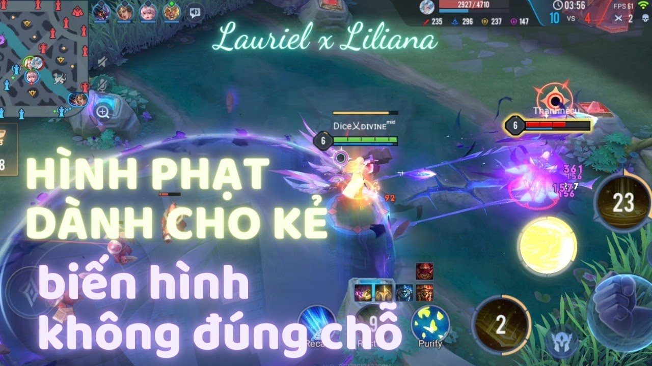 Lauriel thi triển hình phạt lên những kẻ chơi Liliana hóa người không đúng chỗ !!!