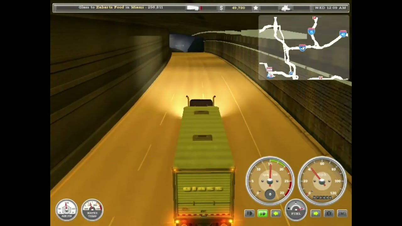 Lets Play 18 Wheels Of Steel American Long Haul S1 Ep1 Los Angeles to Albuquerque (glass to Miami)