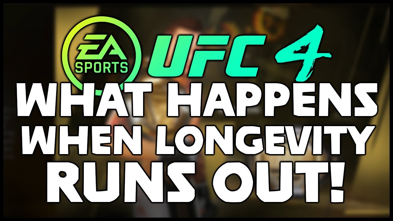 Карьера в UFC 4! &mdash; Что произойдёт, когда долголетие закончится?!