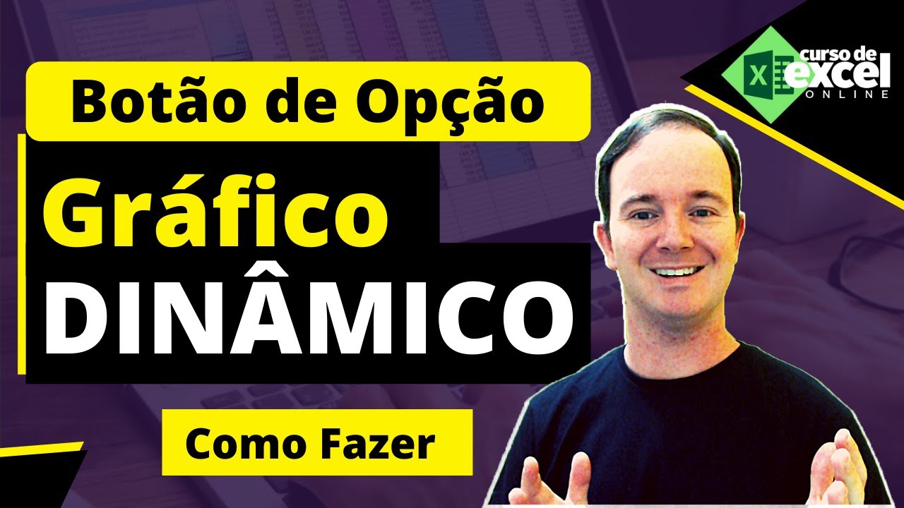 Como Fazer Gráfico Dinâmico com Botão de Opção no Excel