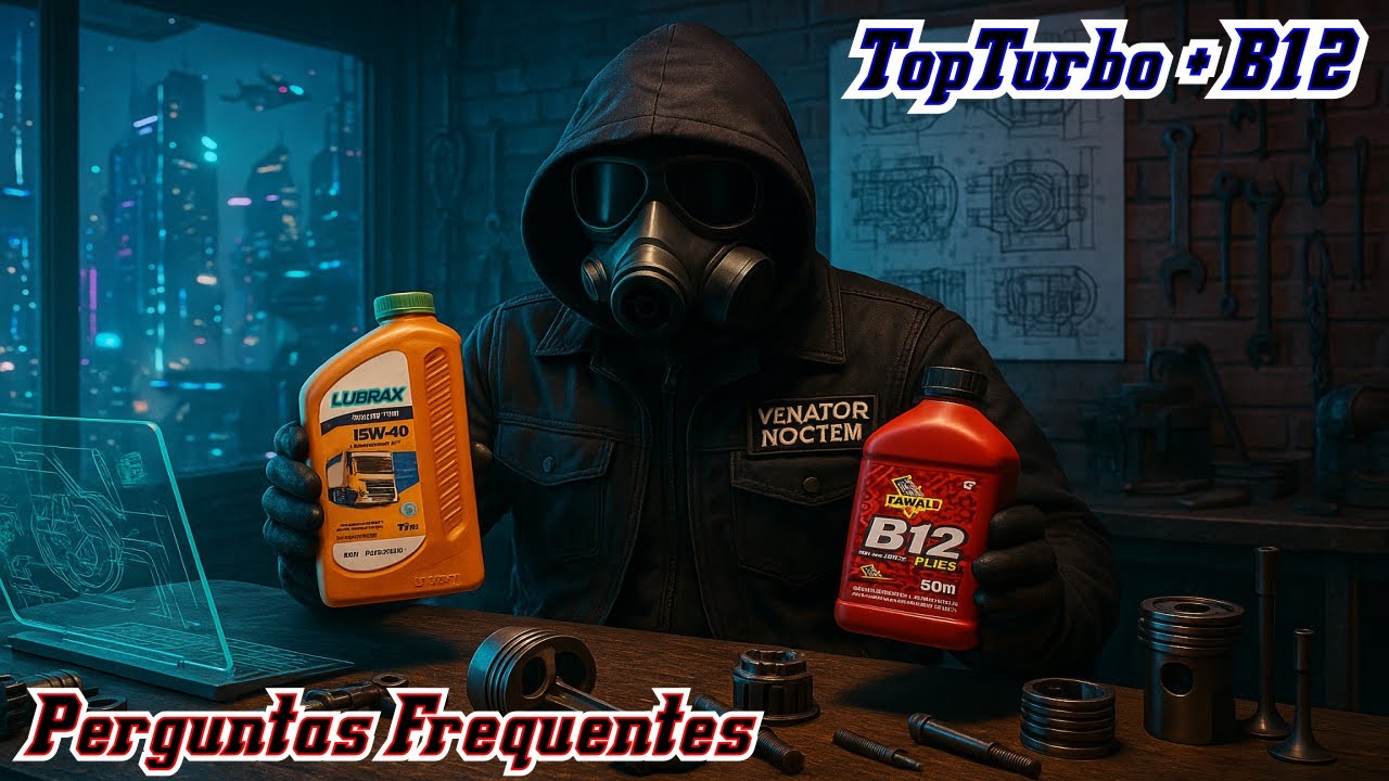 ÓIeo de caminhão na moto? - Perguntas Frequentes FAQ 01 - Lubrax TopTurbo + B12 ?  - TTB12 #14