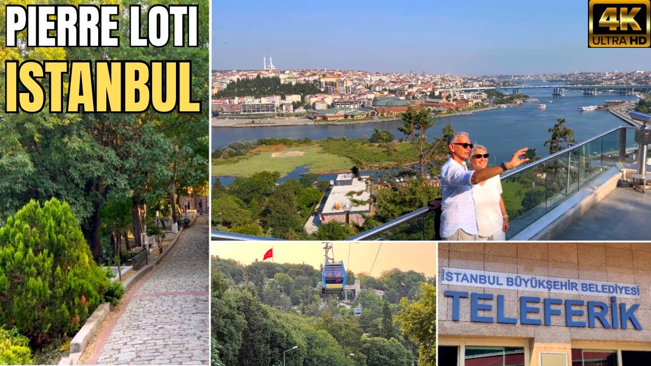 🇹🇷 Turkey Istanbul Pierre Loti Teleferik 4K