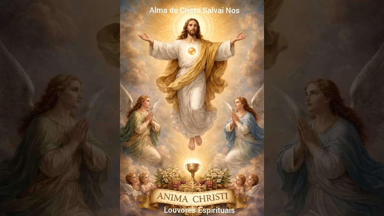 Alma de Cristo Salvai Me (Louvores Espirituais)🎤