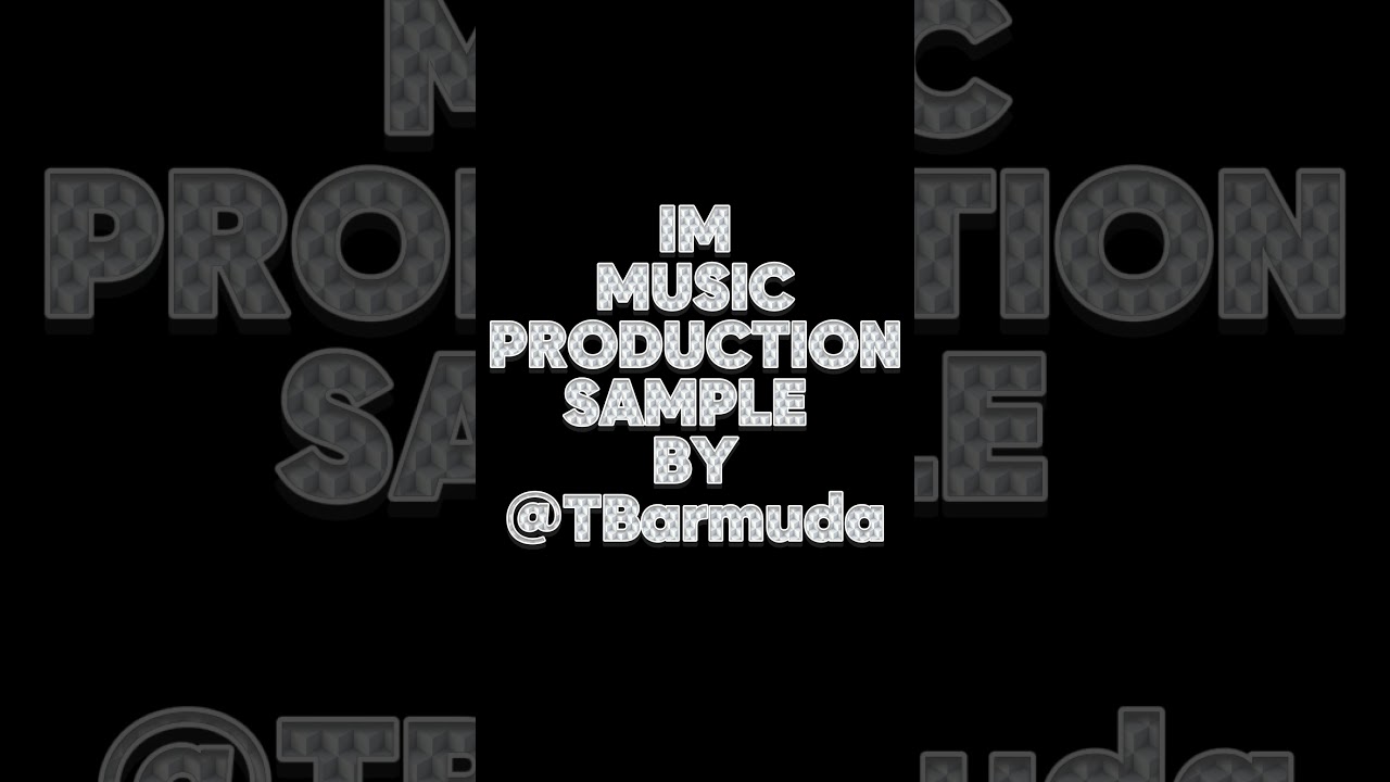 Sample by TBarmuda - Music Productions  #musicproduction #music #originalbeats